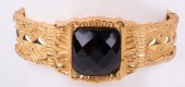 14K GOLD CLASSICAL HINGED BANG
