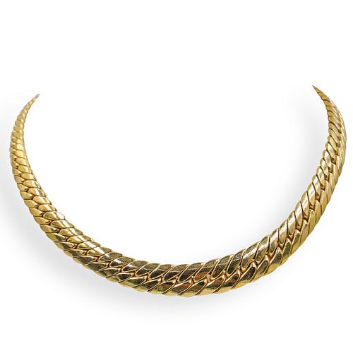 14K GOLD CUBAN LINK