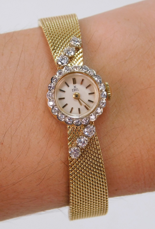 14K GOLD & DIAMOND EBEL LADY'S
