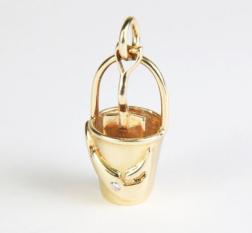 14K GOLD & DIAMOND NANTUCKET SAND