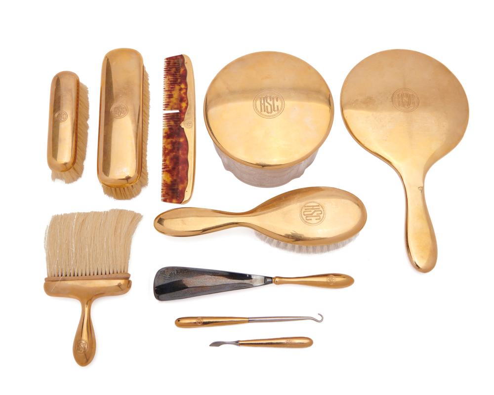 14K GOLD DRESSER SET14K Gold