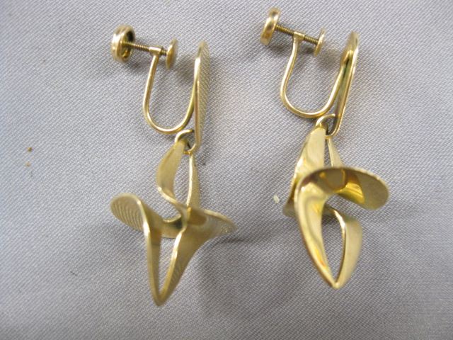 14k Gold Earrings by WinfredClark