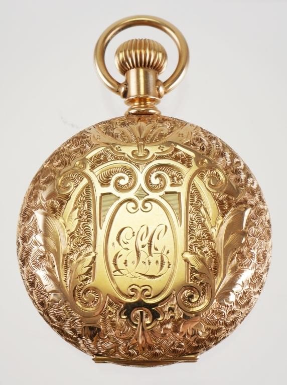 14K GOLD ELGIN LADIES POCKET