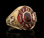 14K GOLD FDNY ENGINE 62 SIGNET