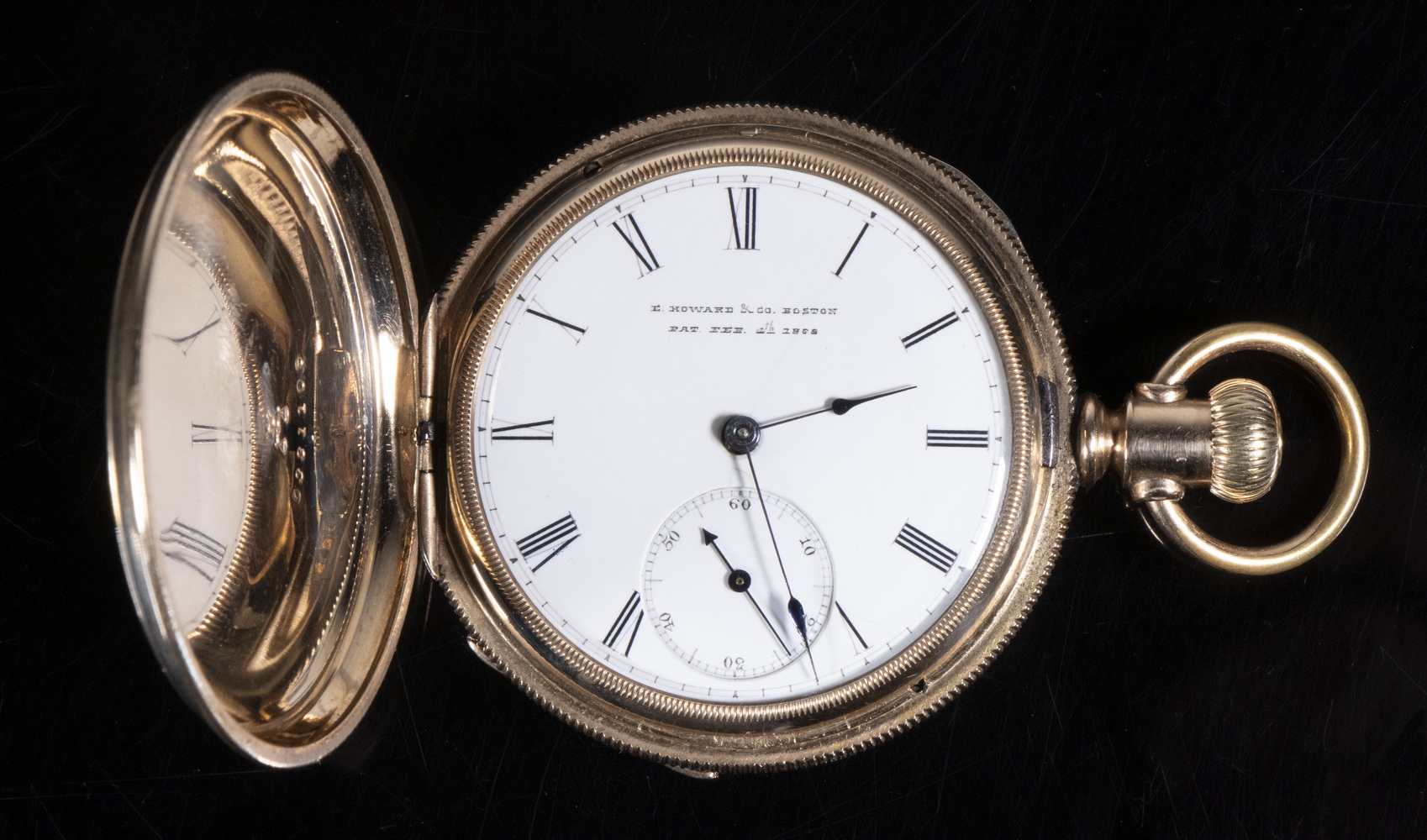 14K GOLD GENT'S E. HOWARD & CO.,