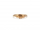 14K GOLD GIMMEL RING14K Gold G
