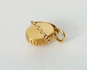 14K GOLD GLENAAN DOUBLE HINGED