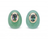 14K GOLD, HARDSTONE, AND GEMSE