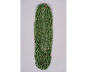 14K GOLD JADE NECKLACE<br>Nine