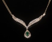 14K GOLD LADIES PENDANT NECKLA
