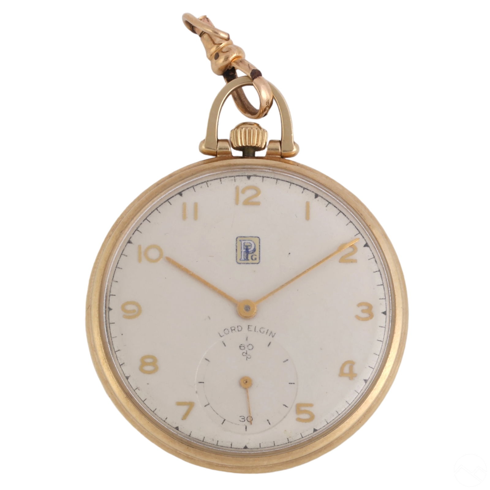 14K GOLD LORD ELGIN 21 JEWEL POCKET
