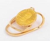 14K GOLD MONEY CLIP 20 GRAM GO