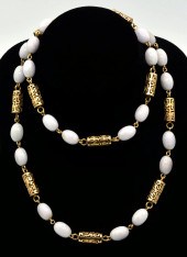 14K GOLD & NATURAL STONE (POSS