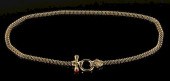 14K GOLD NECKLACE WITH PANTHER