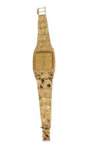 14K GOLD NUGGET STYLE SEIKO WA