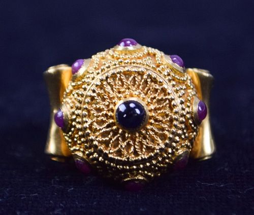 14K GOLD & ONYX RING14k gold