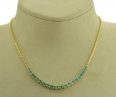 14K GOLD PARAIBA TOURMALINE NE