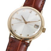 14K GOLD SEIKO MENS WRISTWATCH