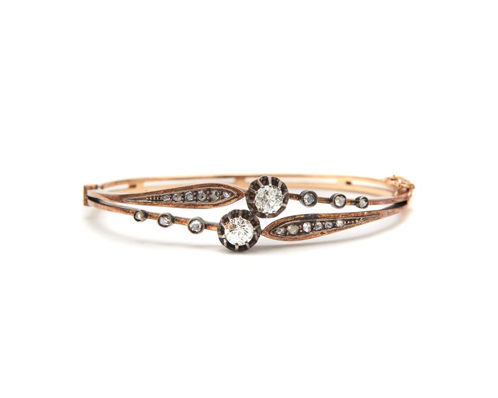 14K GOLD, SILVER, AND DIAMOND