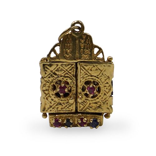 14K GOLD TORAH