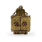 14K GOLD TORAH PENDANTDESCRIPT