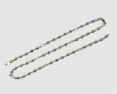 14K GOLD, TSAVORITE GARNET, AN