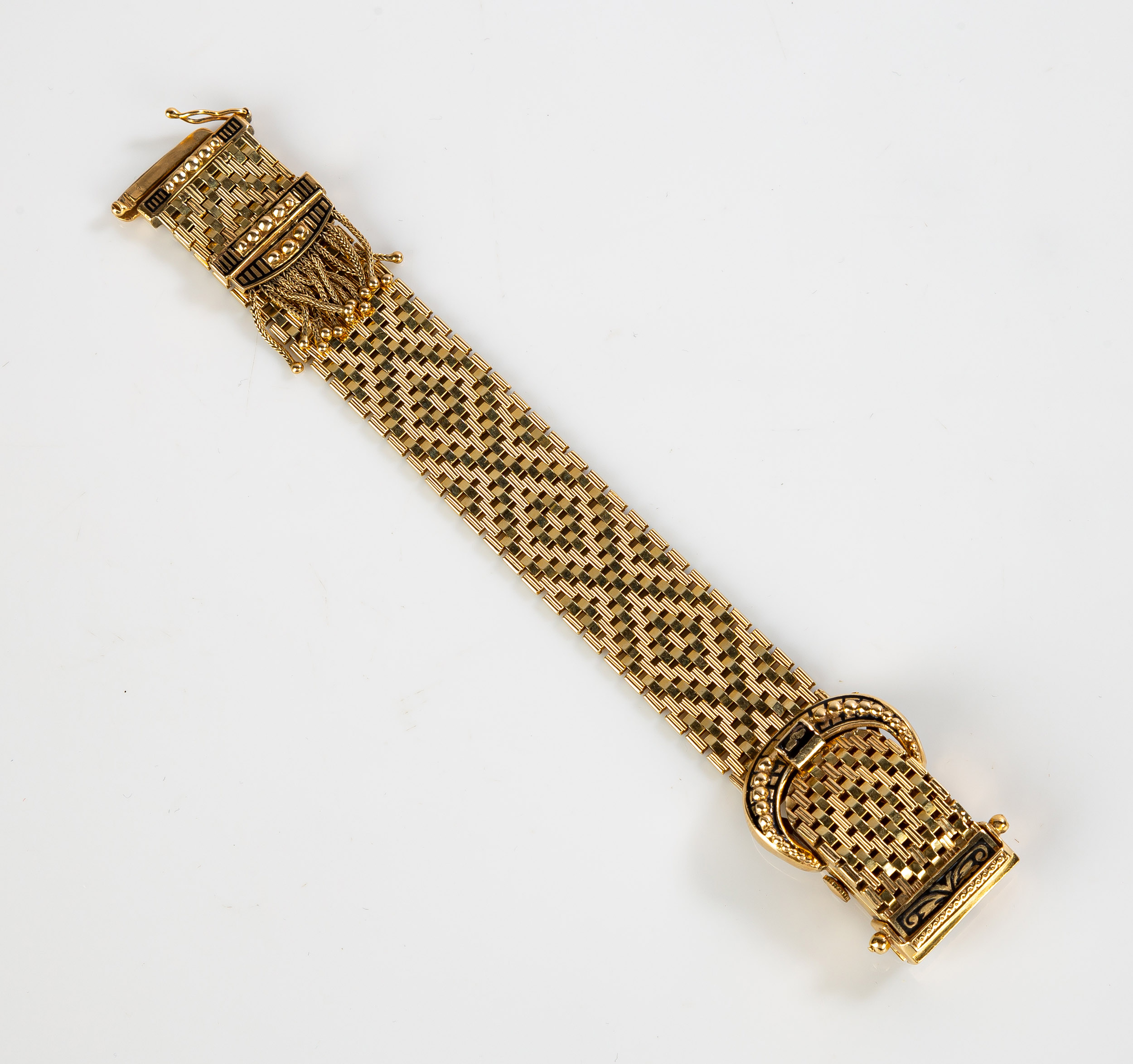 14K GOLD VICTORIAN STYLE BRACELET