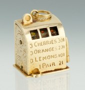 14K Gold Working Slot Machine