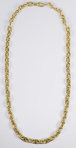 14K HEAVY GUCCI LINK NECKLACE,