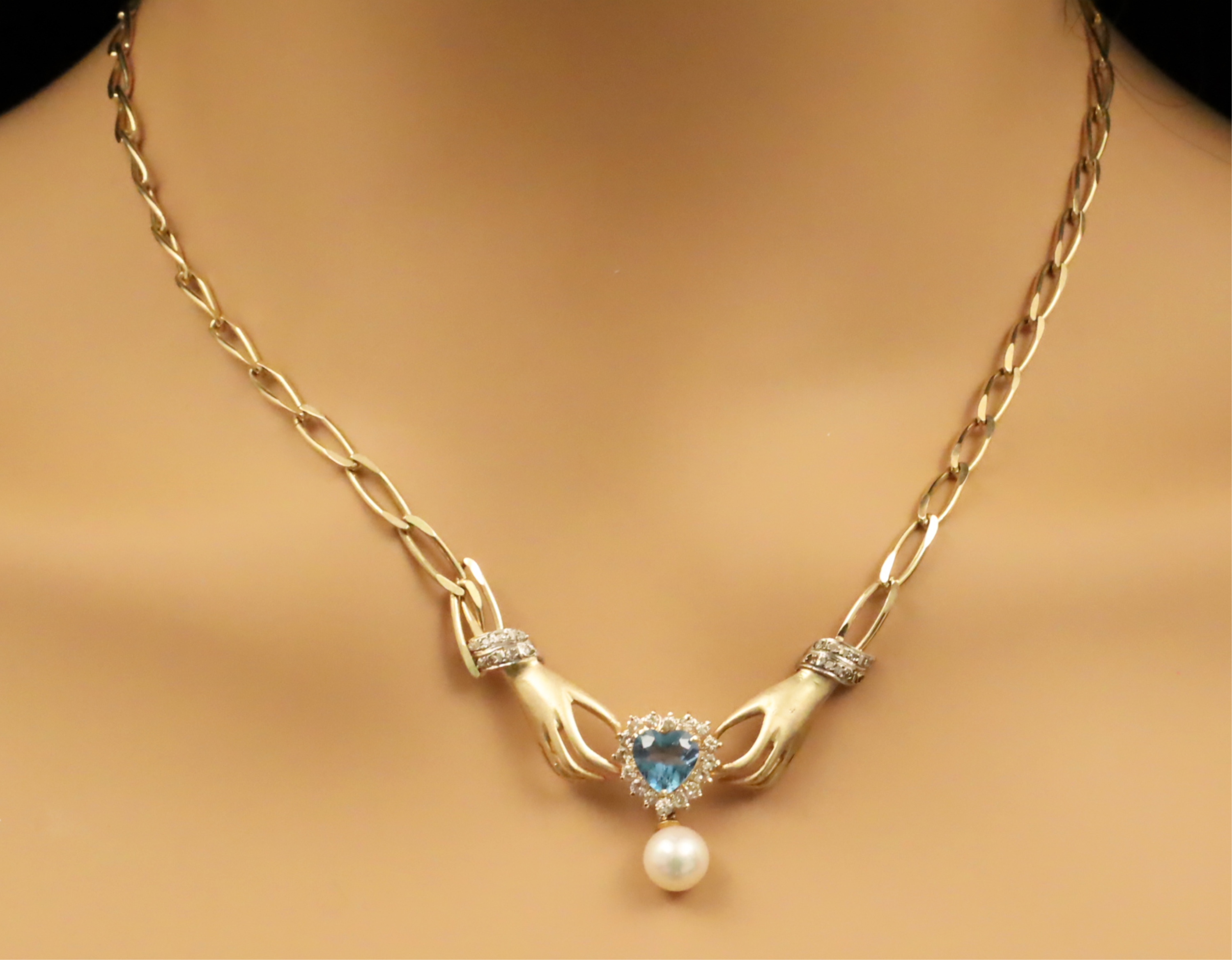 14K ITALIAN 19" YG LINK CHAIN