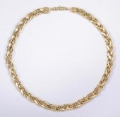 14K ITALIAN WHEAT NECKLACE, 59