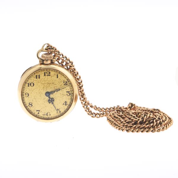 14K LADY WALTHAM WATCH WITH 10K
