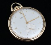 14K MATHEY-TISSOT OPEN FACE PO