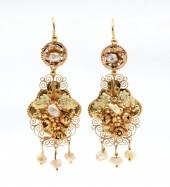 14K MID CENTURY ETRUSCAN REVIV