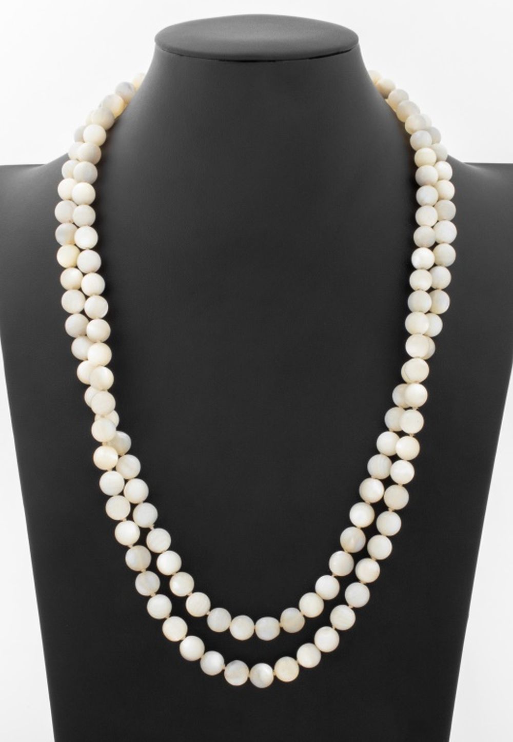 14K MOTHER OF PEARL BEAD & CAMEO