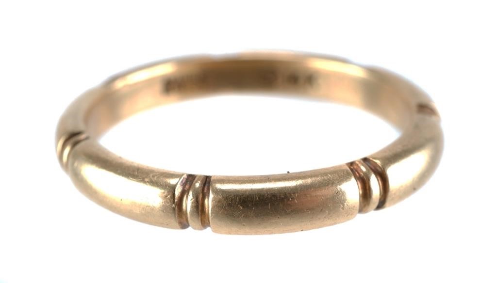 14K ORANGE BLOSSOM TRAUB GOLD