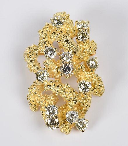 14K ORGANIC DIAMOND