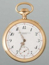 14K PATEK PHILIPPE POCKET WATC
