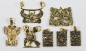 14K PENDANTS OF ANCIENT CIVILI
