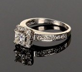 14K PRINCESS CUT DIAMOND RING1