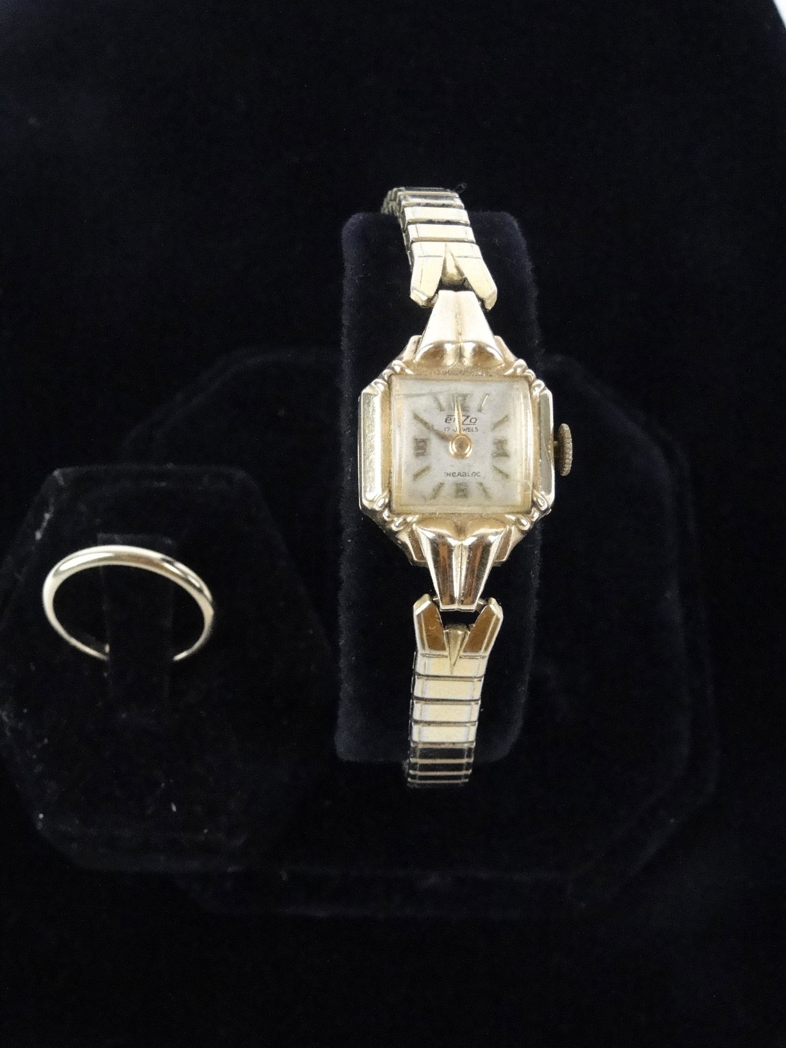 14K RING AND ENZO WATCH2mm polished