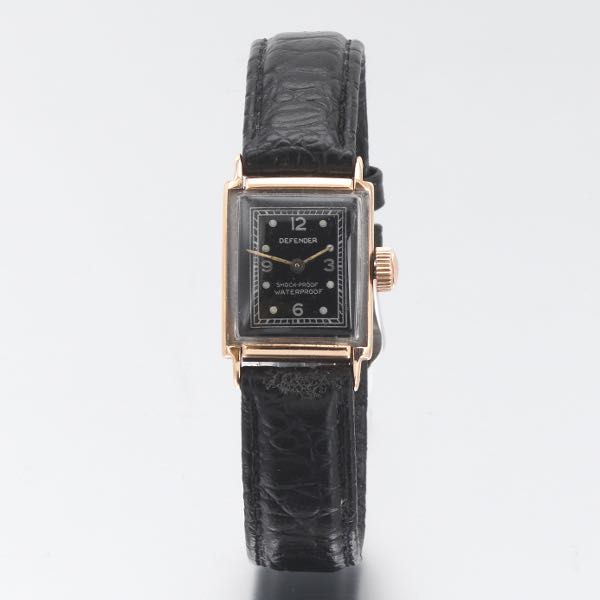 14K ROSE GOLD BULOVA DEFENDER 19 mm