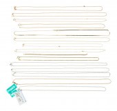 14K ROSE, YELLOW AND WHITE GOL