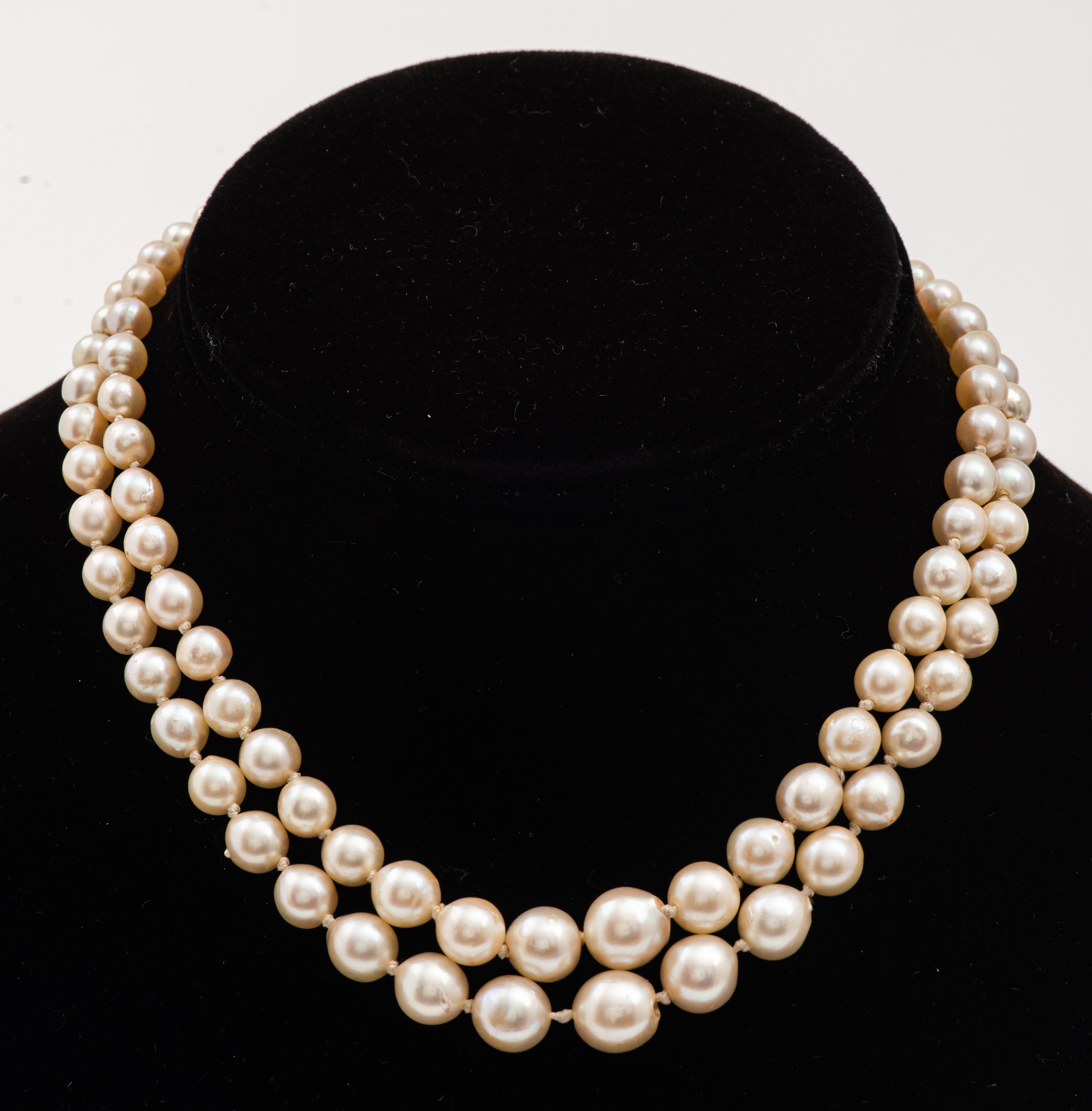 14K SAPPHIRE & PEARL DOUBLE