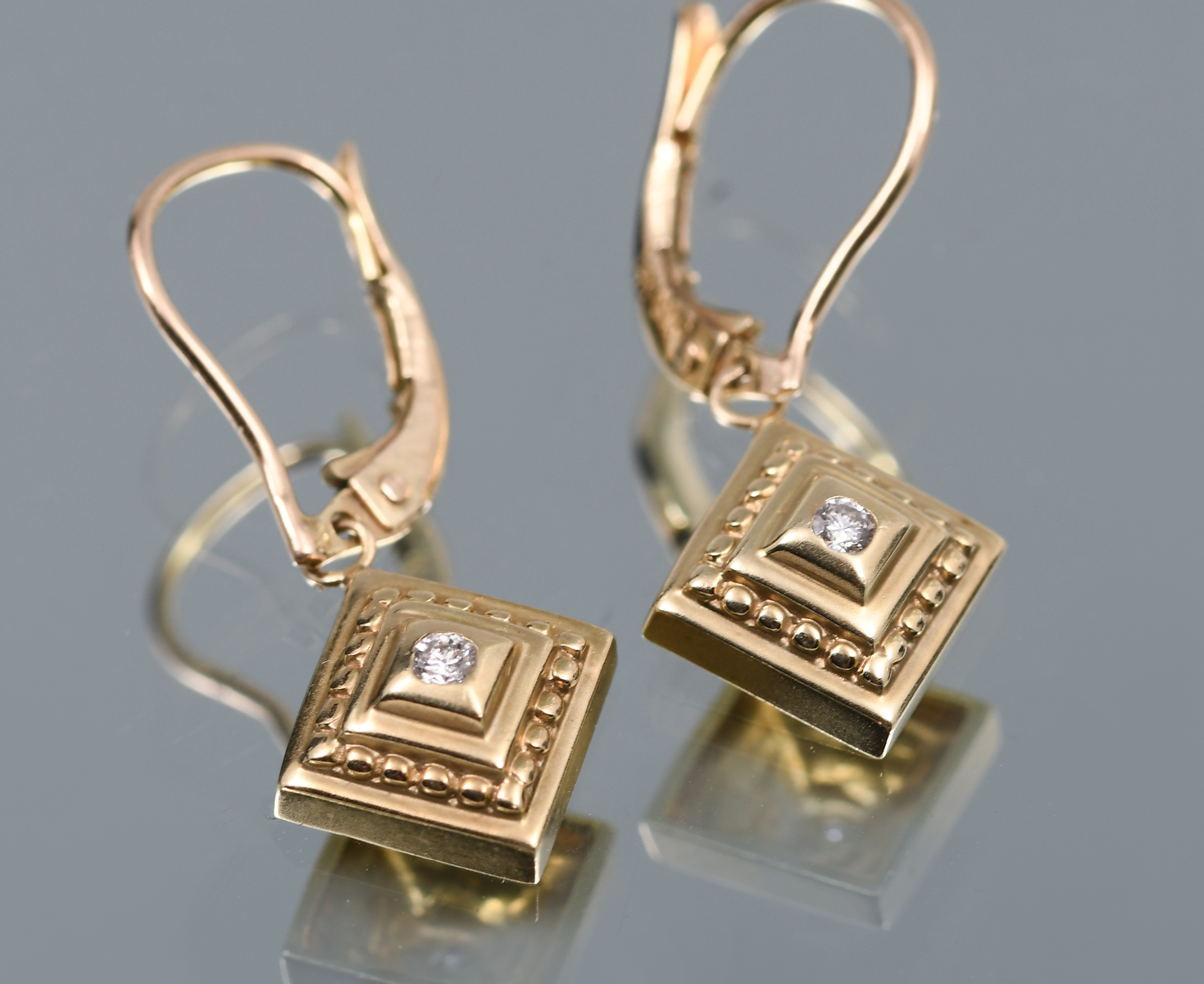 14K SHARON CHUNG ETRUSCAN STYLE