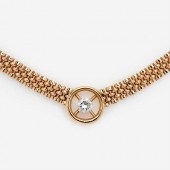 14K SOLITAIRE DIAMOND BRICK LI