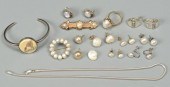 14K TN PEARL & STERLING SILVER