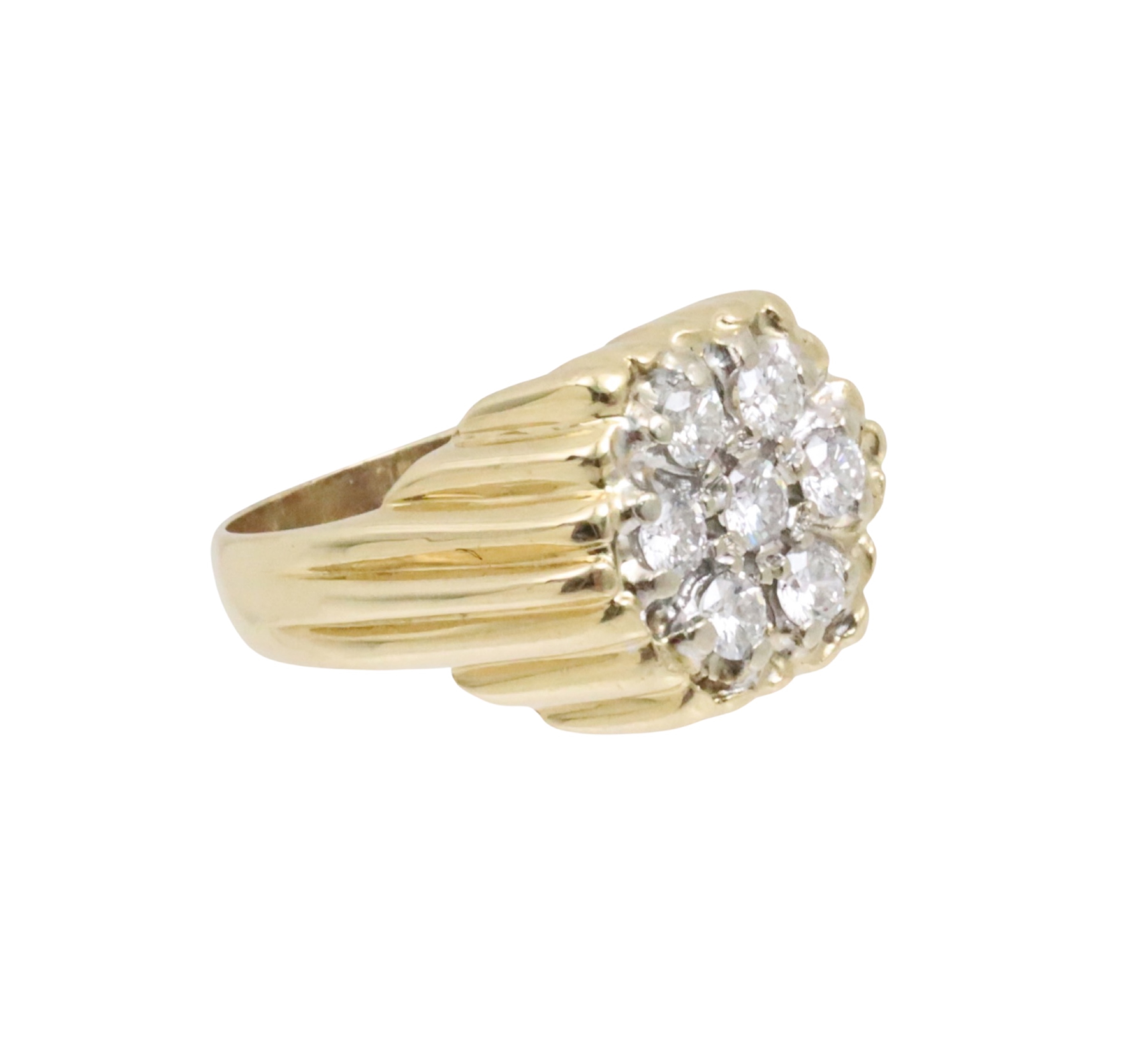 14K TWO TONE GOLD 1.00 CTW