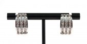 14K WG 0.3CTW DIAMOND EARRINGS