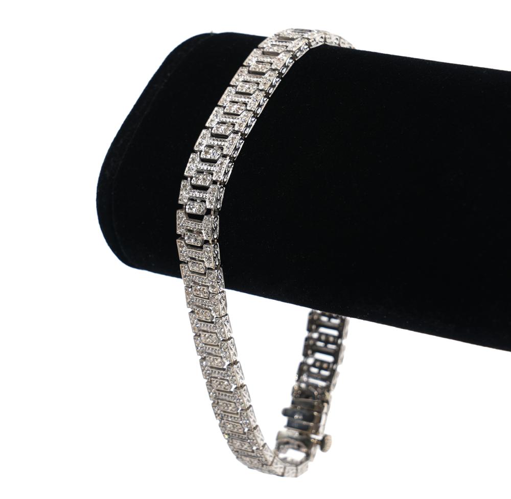 14K WG & DIAMOND FLEXIBLE